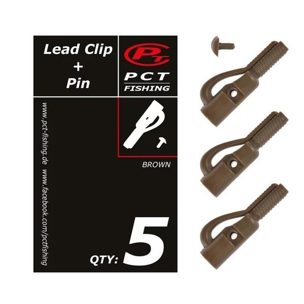 Lead Clip + Pin - 5 Stk.